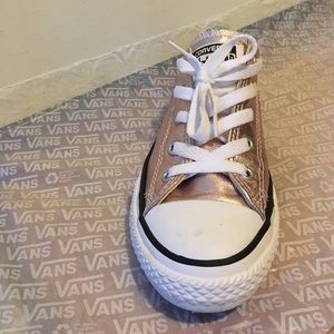 Rose gold Converse